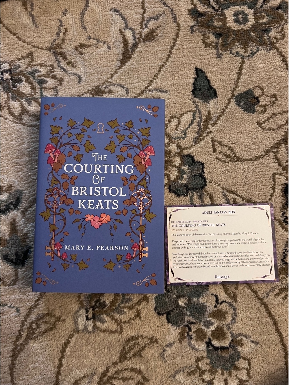 FairyLoot A Courting of Bristol Keats by Mary E Pearson
